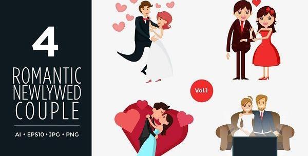 عکس وکتور عاشقانه