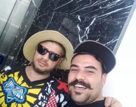 عکس علی صادقی با همسرش