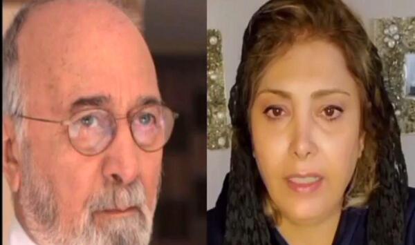 عکس پرویز پورحسینی و پسرش