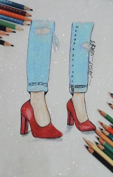 عکس نقاشی فانتزی ژاکت