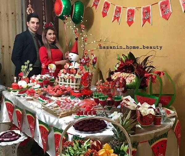 ایده عکس یلدایی