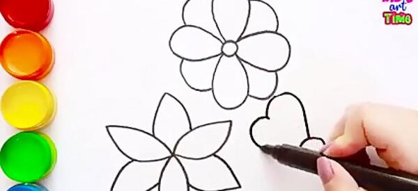 عکس نقاشی بچه گانه