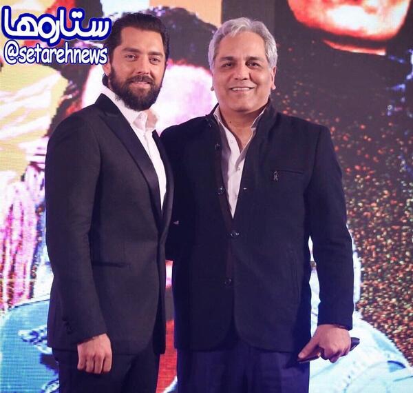عکس بهرام رادان و مهران مدیری