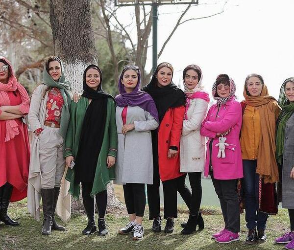 عکس لیندا کیانی با همسر
