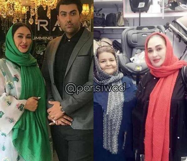عکس عروسی الهام حمیدی و علیرضا صادقی
