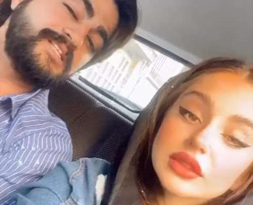 عکس نیکا فلاحی و شوهرش