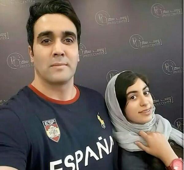 عکس پوریا پورسرخ و دوست دخترش