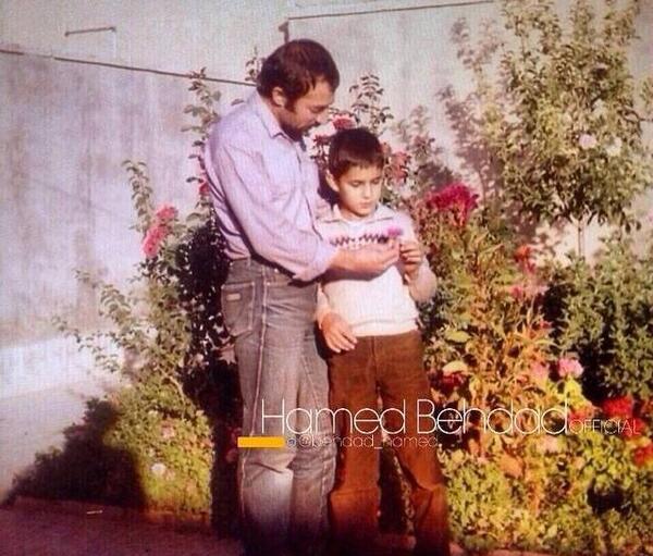 عکس های جوانی حامد بهداد