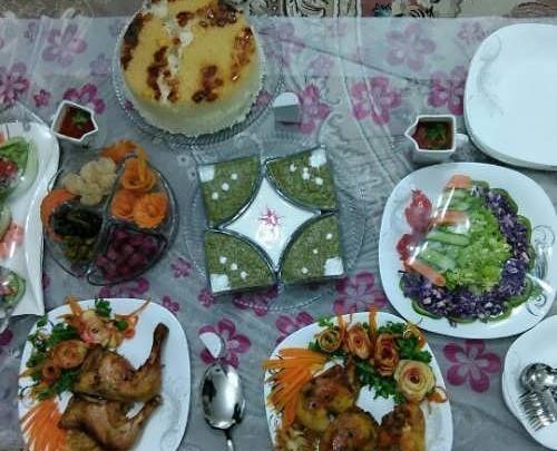 عکس سفره آرایی