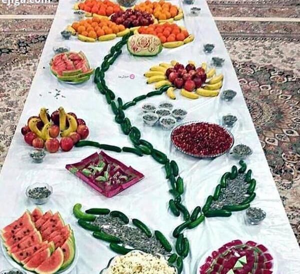 عکس سفره آرایی