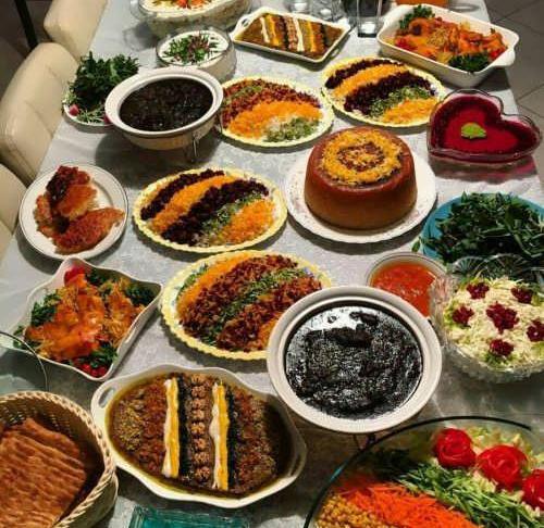عکس سفره آرایی