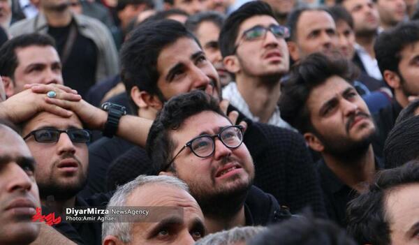عکس جنازه شهید بابک نوری