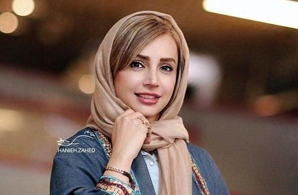 عکس شبنم قلی خانی با لباس آبی