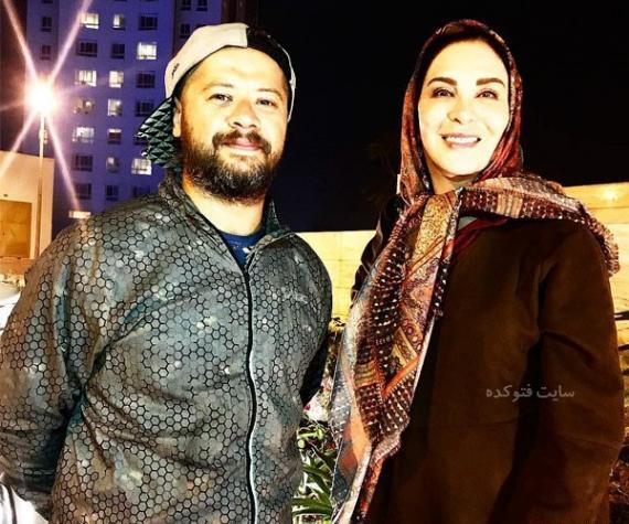 عکس علی صادقی با بچه هایش