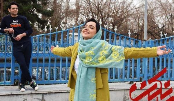 عکس لیندا کیانی با فرزاد فرزین