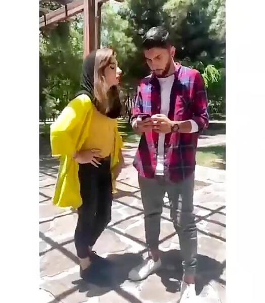 عکس نیکا فلاحی چادر