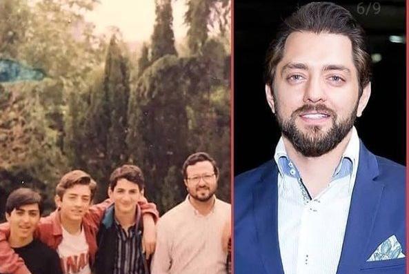 عکس نوجوانی بهرام رادان