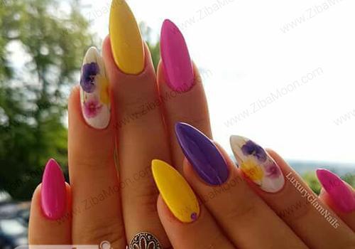 عکس مدل های طراحی ناخن تابستانی