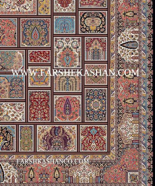 عکس فرش طرح خشتی