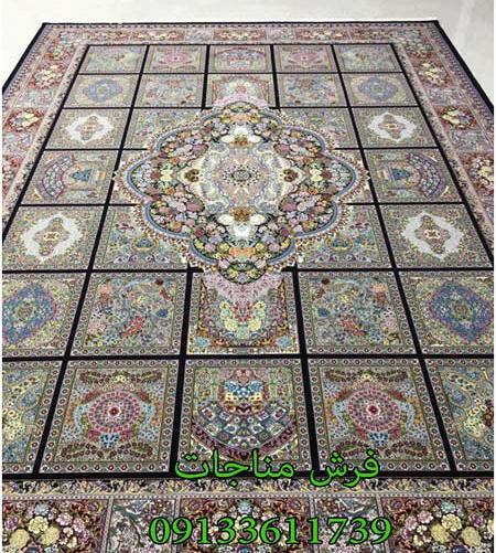 عکس فرش طرح خشتی