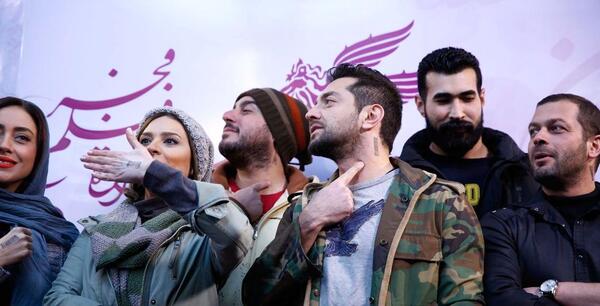 عکس بهرام رادان در فیلم بارکد
