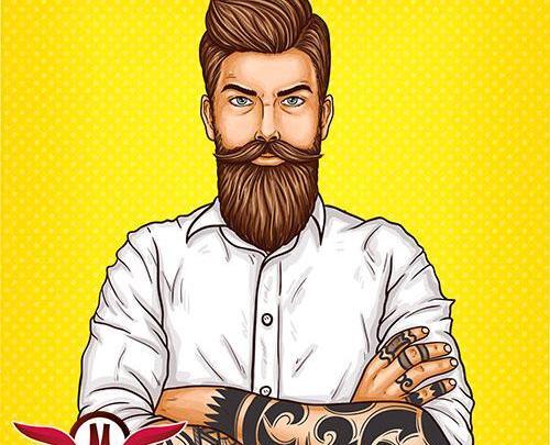 عکس وکتور آرایشگری