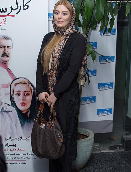 عکس بهرام افشاری با سحر قریشی