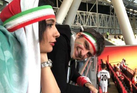عکس لیندا کیانی در جام جهانی