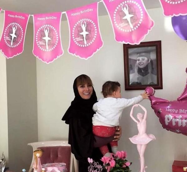 عکس دختر فریبا نادری جدید