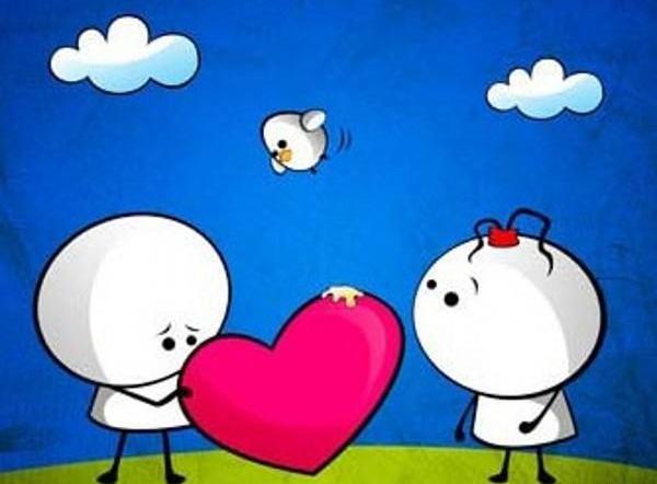 عکس نقاشی فانتزی عروسکی عاشقانه