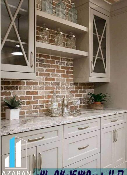 عکس سنگ بین کابینتی