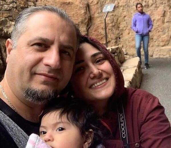 عکس باران کوثری در نوجوانی