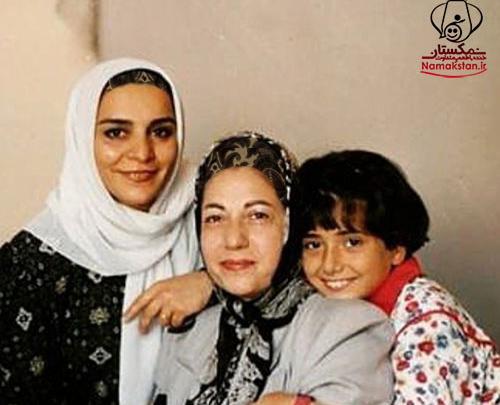 عکس باران کوثری در نوجوانی