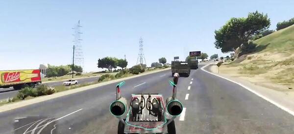 عکس ماشین فضایی در gta v