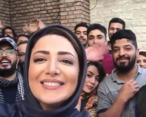 عکس پشت صحنه هیولا مهران مدیری