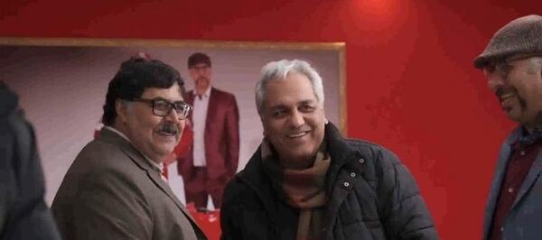 عکس پشت صحنه هیولا مهران مدیری
