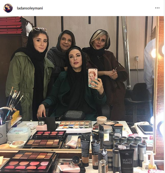 عکس پشت صحنه هیولا مهران مدیری