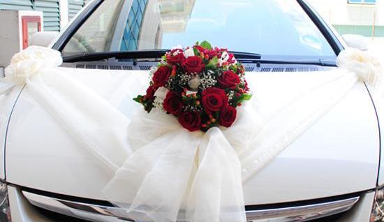 عکس ماشین عروس ساده