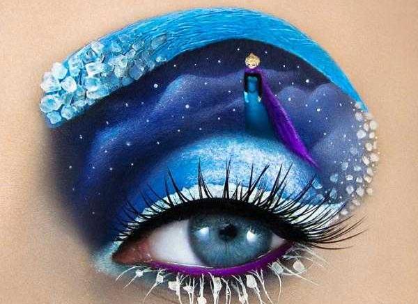 عکس ایده نقاشی چشم