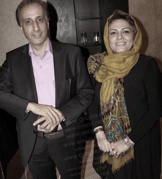 عکسهای حسام نواب صفوی در مراسم افطاری