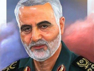 عکس حاج قاسم سلیمانی با آهنگ