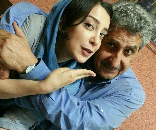 عکس سحر جعفری جوزانی با صورت فلج