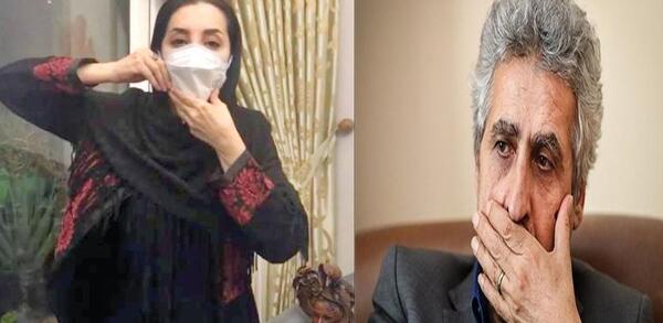 عکس سحر جعفری جوزانی با صورت فلج