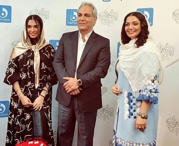 عکس جدید الهام پاوه نژاد و دخترش