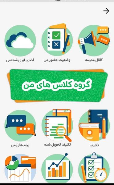عکس پیام های ذخیره شده شاد