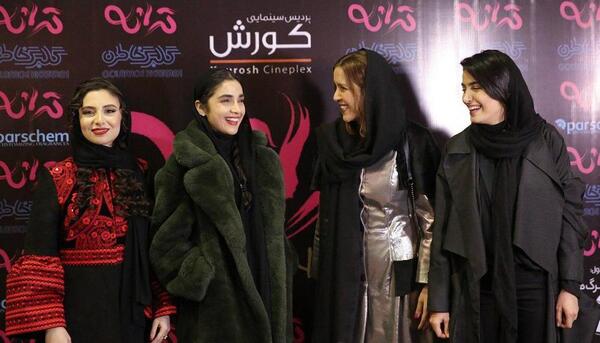 عکسهای الهه حصاری بی حجاب