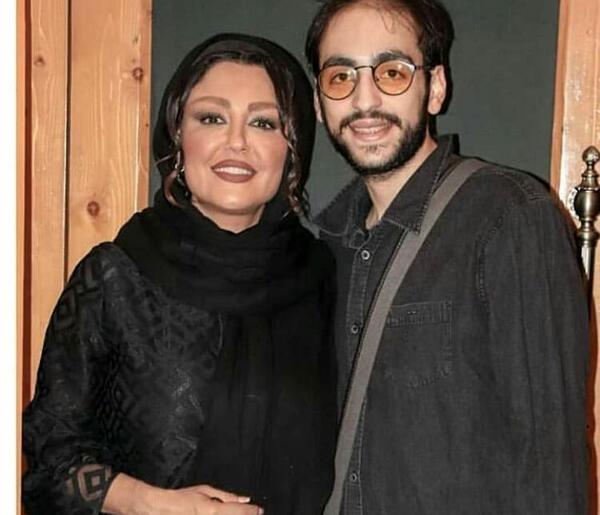 عکس شقایق فراهانی با پسرش