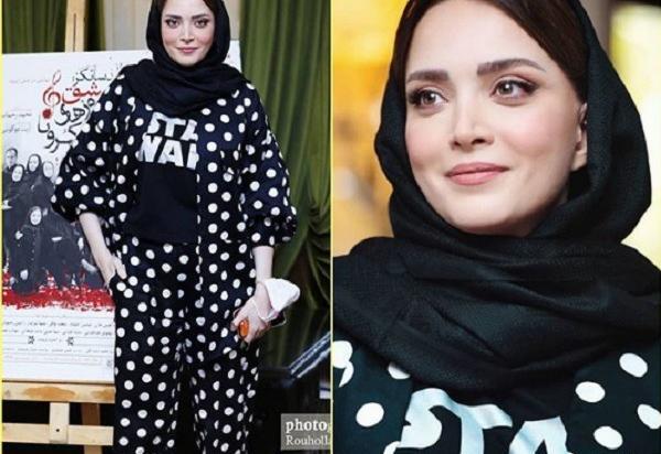عکس بهنوش طباطبایی با لباس خواب