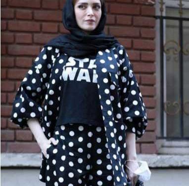 عکس بهنوش طباطبایی با لباس خواب