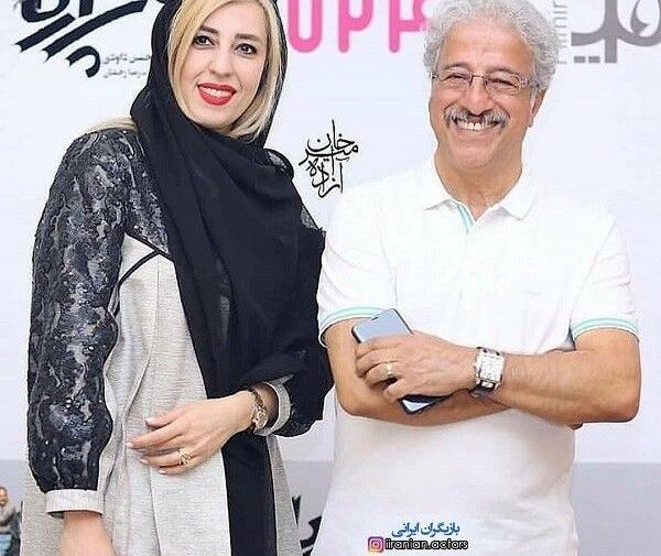 عکس علیرضا خمسه در کنار همسرش